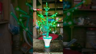 Dehati jugaad se banaya hua led wala ped 🌲shortvideo [upl. by Sucramraj]