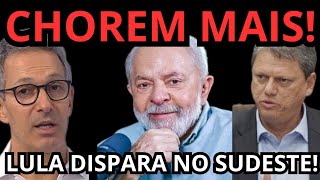 PESQUISA LULA DISPARA EM SP E DEIXA ZEMA E TARCÃSIO DESESPERADOS [upl. by Kipton]