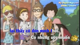 Cún yêu  Lương Bích Hữu Karaoke [upl. by Edualc]