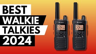 ✅ TOP 5 Best Walkie Talkie for Long Distance 2024  Two Way Radio Communications [upl. by Latsyrcal]