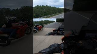 DUCATI V4 vs V4S vs YAMAHA R1 🤯🔥 [upl. by Irdua270]