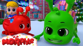 Orphle STEALS Christmas  3D Mila and Morphle Cartoons  Morphle vs Orphle [upl. by Malena]