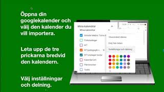 Googlekalender i Outlook [upl. by Sinnod716]