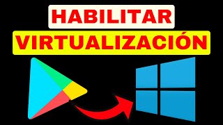 Cómo HABILITAR la VIRTUALIZACION en CUALQUIER PC con WINDOWS 10 y 11 [upl. by Jefferey]