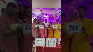 Name Reveal Ceremony❤️Name Reveal Ideas 2024namereveal name baby babygirl viralvideo marathi [upl. by Dacey]