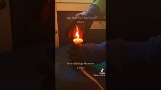 Edison Filament Candle Flicker Light Bulb Fire Flame Retro Decor viralvideo youtubeshorts reels [upl. by Puff]