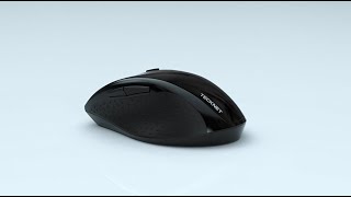 TECKNET Classic Bluetooth Mouse with 6 Adjustable DPI Levels [upl. by Naitsyrk94]