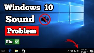 Sound problem on Windows 1011  How to Fix Sound problem in PC Laptop Windows 10 Sound Problem ✅ [upl. by Kelda]