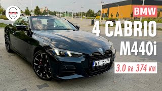 BMW M440i xDrive Cabrio 2024 test PL Pertyn Ględzi [upl. by Ednalrim500]