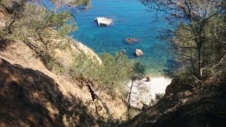 Cala del Crit amp Cala Morro del Vedell Costa Brava [upl. by Aloisius699]