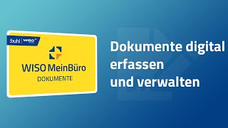 WISO MeinBüro Dokumente  Dokumente digital erfassen und verwalten [upl. by Supple755]