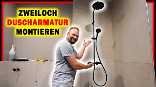 Anleitung Duscharmatur montieren  Wie geht das  Home Build Solution [upl. by Minica]