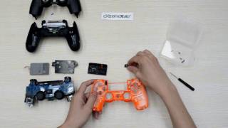 How to Custom Your PS4 Slim amp PS4 Pro Controller Shell Model JDM 040 CUH ZCT2 Gen 4 ExtremeRate [upl. by Enoryt]