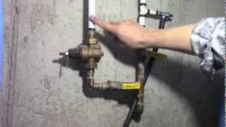 How to adjust amp measure home water pressure [upl. by Gilbart425]