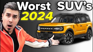 You MUST Avoid These 2024 Money Pit 2024 SUVs [upl. by Tima378]