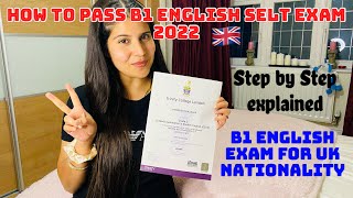 B1 English exam for British CitizenshipILR  How to pass B1 English exam 20222023 [upl. by Anwahsat341]