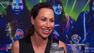 Minnie Driver On Working With Christopher Lloyd Simon Pegg Being Back At ComicCon amp More [upl. by Notsae990]