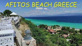 AFITOS BEACHHalkidikiGreece [upl. by Anelhtak627]