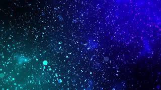 60 min  4K Relaxing Screensaver  Blue Glitter Particles [upl. by Nasya]