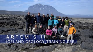 Artemis II Iceland Geology Training Reel [upl. by Enovi]