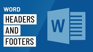 Word Headers and Footers [upl. by Ramoj]