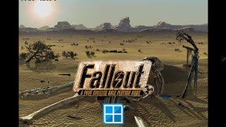 Fallout 1 Gameplay Test  Winlator 61 on Android [upl. by Sutelc]