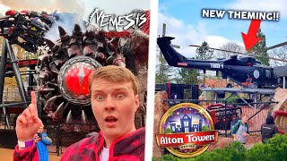 EVERYTHING NEW around Nemesis Reborn  Alton Towers [upl. by Whelan]