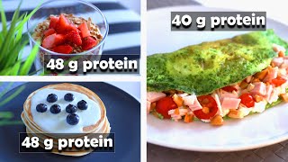 4 high protein breakfast for weight loss [upl. by Jerome]