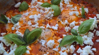 Shakshuka style Eggs Recipe Easy eggs Recipein 20 minutes [upl. by Ellersick]