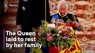 Queen Elizabeth II Funeral royal family say final goodbye [upl. by Vonny]