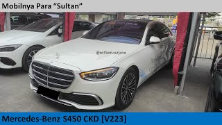 MercedesBenz S450 CKD V223 review  Indonesia [upl. by Ennaillek]