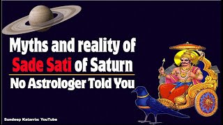 Myths and reality of Sade Sati of Saturn [upl. by Smada]