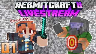 Hermitcraft Ten 1 Livestream 040224 [upl. by Nart]