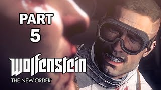 Wolfenstein The New Order Walkthrough Part 5  Meet Dr Chainsaw PS4 Gameplay Commentary [upl. by Afirahs]