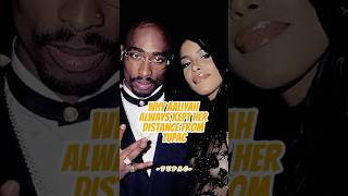 Do you know why Aaliyah always kept her distance from Tupac？celebrity tupac 2pac aaliyah [upl. by Nevs335]