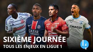 LIGUE 1 INSIDER  JOURNÉE 6 – CHOC PSGRENNES ET DUEL DÉCISIF À ENTRE STRASBOURG ET MARSEILLE [upl. by Eldoria]