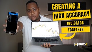 Create High Probability forex Indicator together  Using PineScript [upl. by Eecyac]