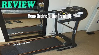 Merax Electric Folding Treadmill  Review 2022 [upl. by Marianna]