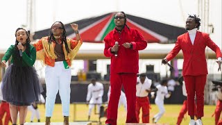 Musicians steal the show during Jamhuri Day 2023 celebrations at Uhuru Gardens [upl. by Dafodil]