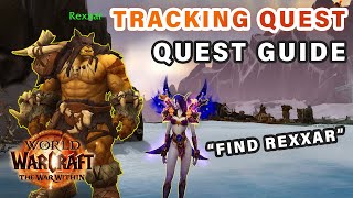 How to do quotTracking Questquot Secret Quest  20th Anniversary Event ► WOW The War Within [upl. by Ecirpac]