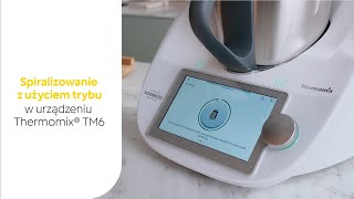 TUTORIAL Spiralizer Thermomix®  spiralizowanie w TM6 [upl. by Ultima]