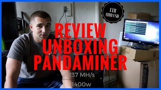 PandaMiner ETH Miner  Initial Review amp Unboxing setup to mine Ethereum [upl. by Thomasina]