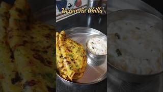 Besan Ka Chilla recipe indianfood food viralfood [upl. by Notsirt]