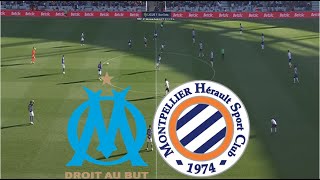 Montpellier HSC 05 Olympique Marseille Résumé du match  Ligue 1 20242025 [upl. by Eldin]