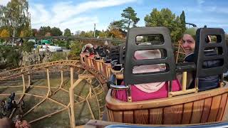 Heidepark  Indy Blitz Kinderachterbahn  mit OnRide [upl. by Teague]