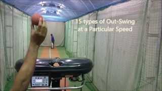 Winner Cricket Bowling Machine Video [upl. by Oicram]