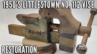 Restoring a 1950s quotLittcoquot Littlestown Swivel Base Vise to Better Than Factory New [upl. by Rudie]