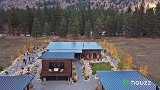 A ModernRustic Family Home Designed to Survive Wildfires [upl. by Naugal]