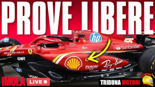 🔴Live PROVE LIBERE IMOLA CON LA NUOVA FERRARI [upl. by Kenleigh455]