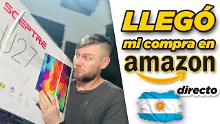 😱 ¡LLEGÓ mi COMPRA en AMAZON desde ARGENTINA 📦 Envío directo IMPUESTOS y mi experiencia [upl. by Obelia]